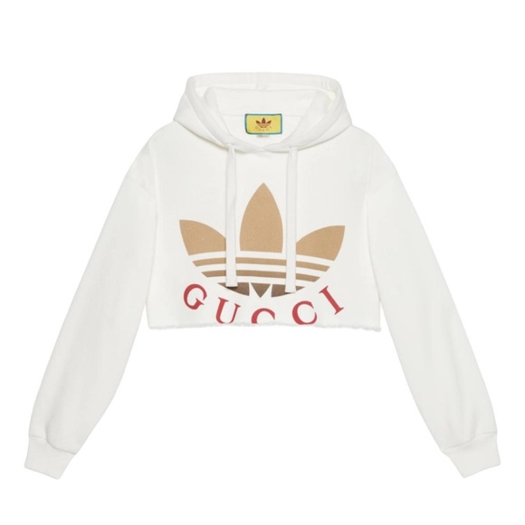 Gucci x Adidas Cropped Hoodie - Picture 1 of 10
